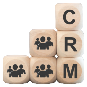 CRM block construction in steps